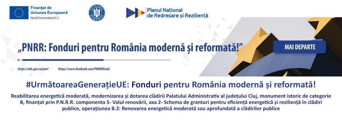 PNRR: Fonduri pentru România modernă și reformată!”